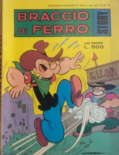 Quantità Limitata Braccio di Ferro Story 5